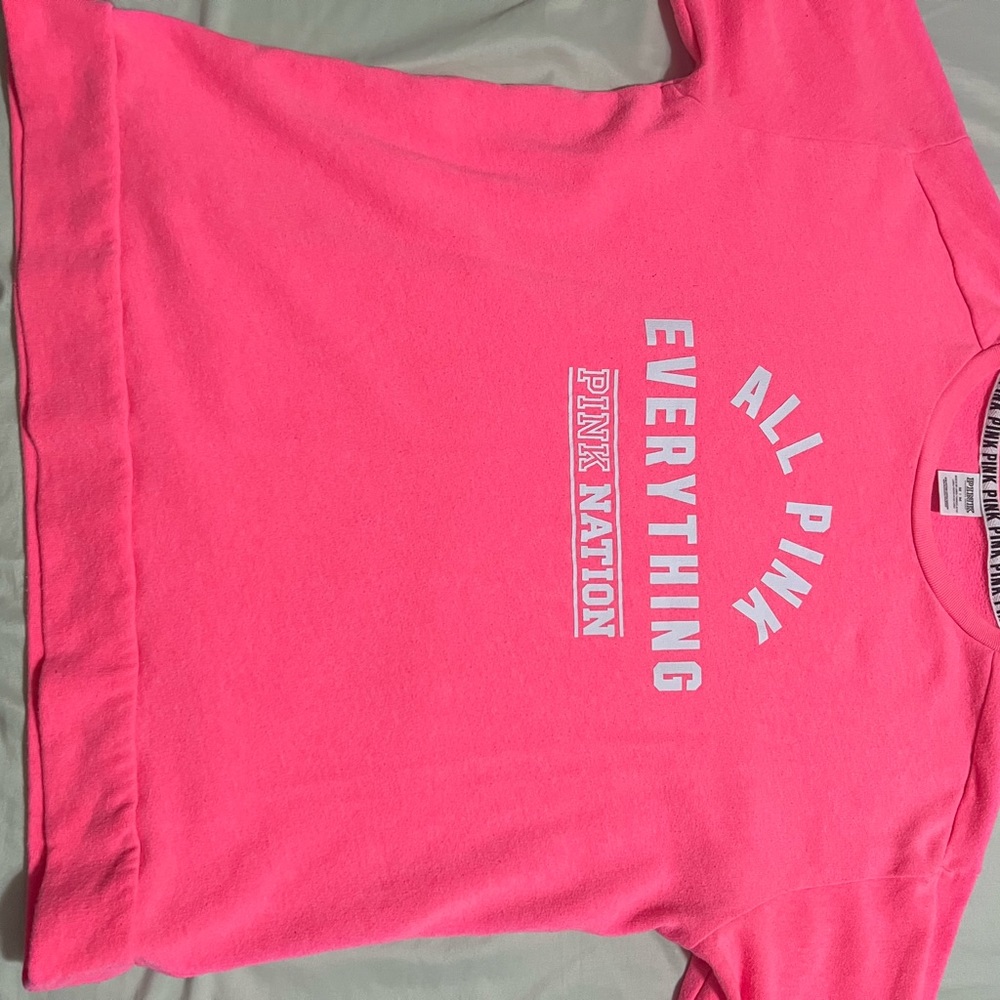 Pink sweatshirt